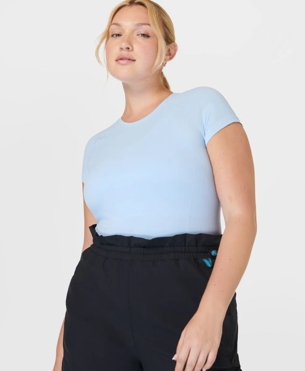 MUJER ASCEND ATHLETE SEAMLESS WORKOUT TSHIRT X SWEATY BETTY