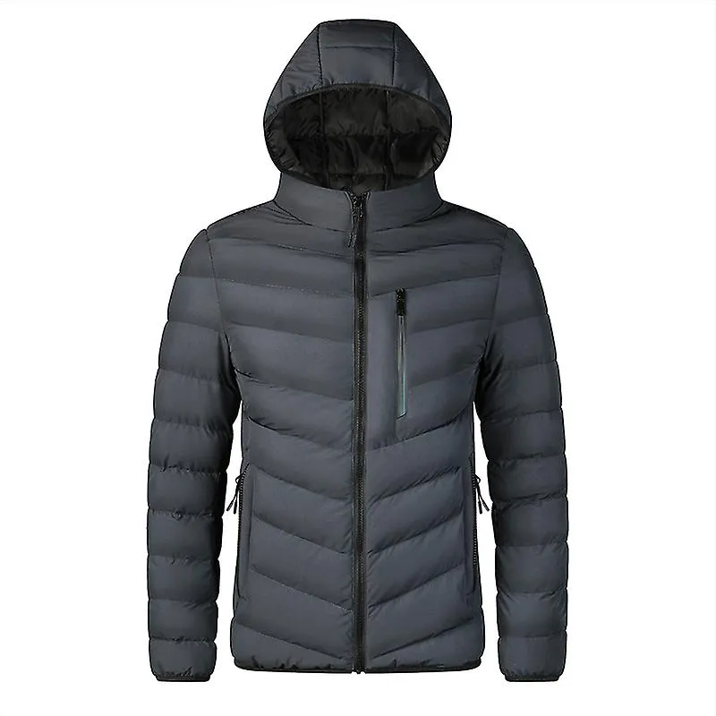Nuevo otoño invierno hombres cálido impermeable parkas chaqueta abrigo hombre con capucha marca casual a prueba de viento gruesa