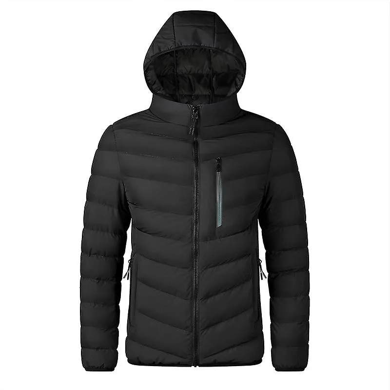 Nuevo otoño invierno hombres cálido impermeable parkas chaqueta abrigo hombre con capucha marca casual a prueba de viento gruesa