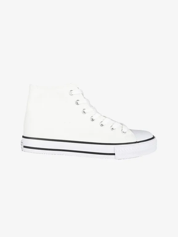 Original Marines Deportivas altas de lona para mujer