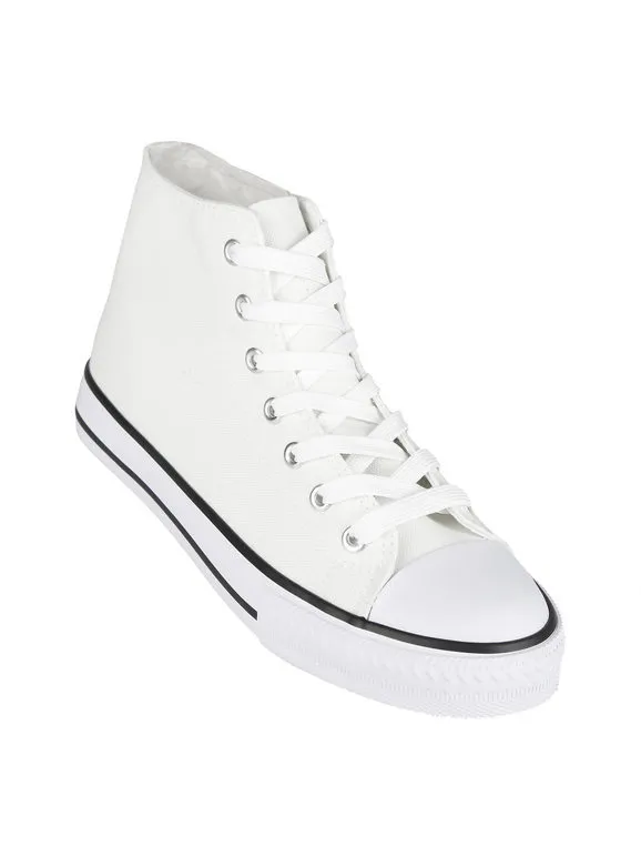 Original Marines Deportivas altas de lona para mujer