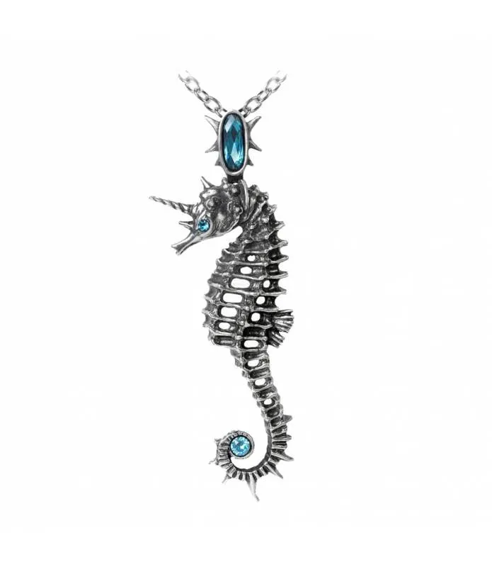 P743 COLGANTE CABALLITO DE MAR AEQUICORN PENDANT BY ALCHEMY