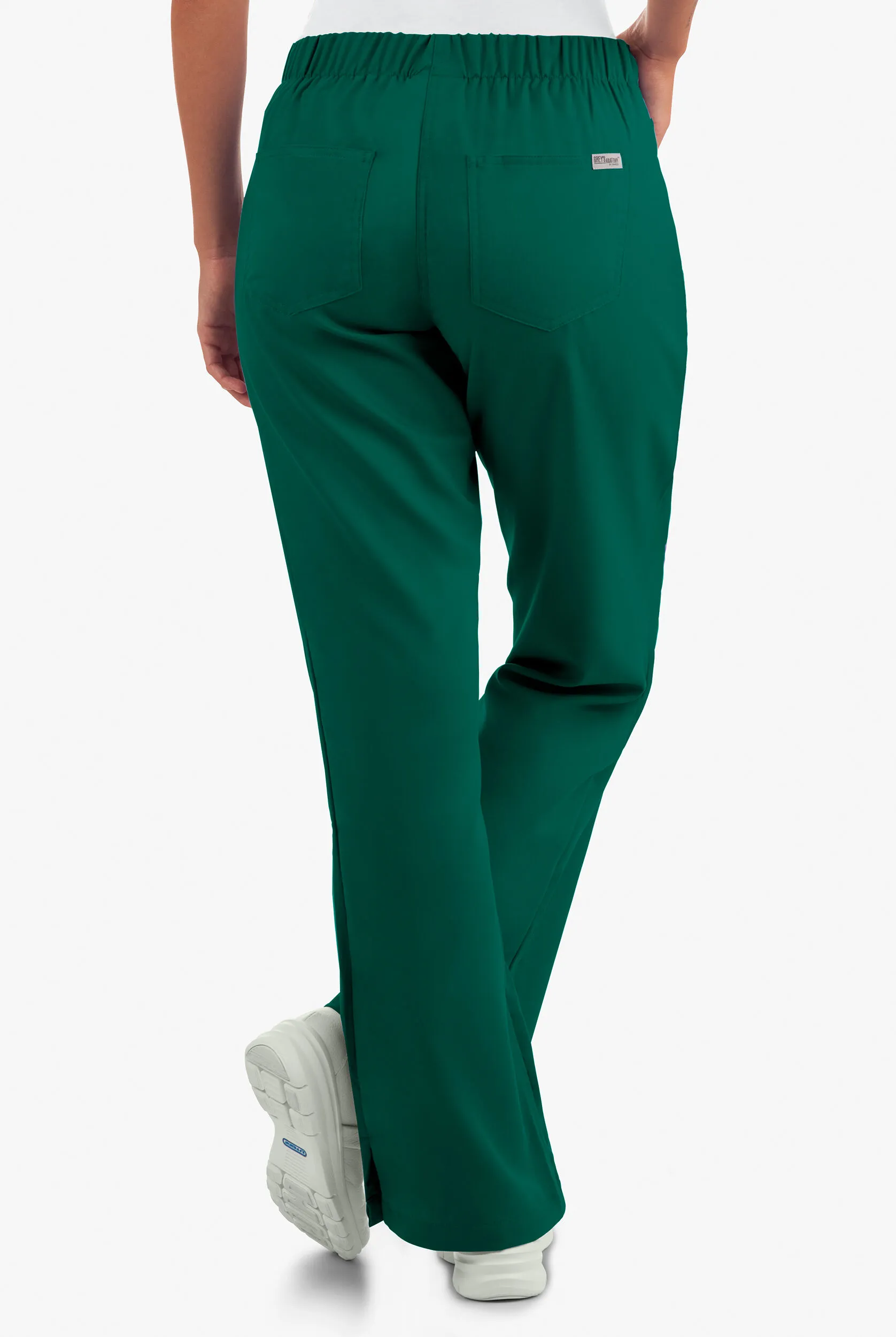Pantalón médico Grey's Anatomy™ tall de corte moderno con 5 bolsillos para mujer