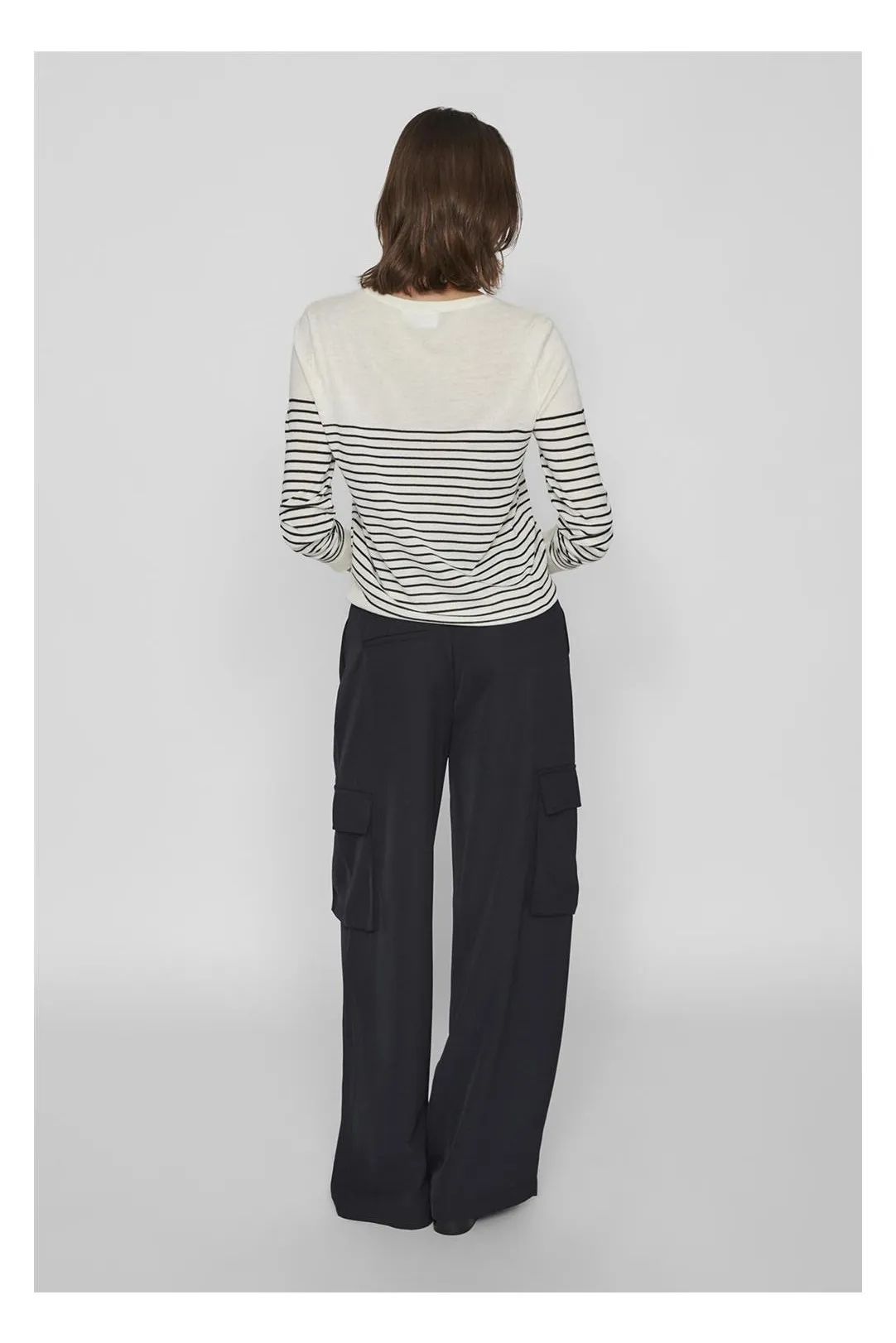 PANTALÓN CARGO TELA VIWINNIE NEGRO