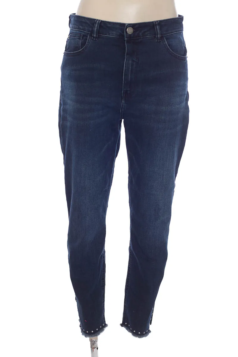 PANTALóN COLOR AZUL  NAF NAF