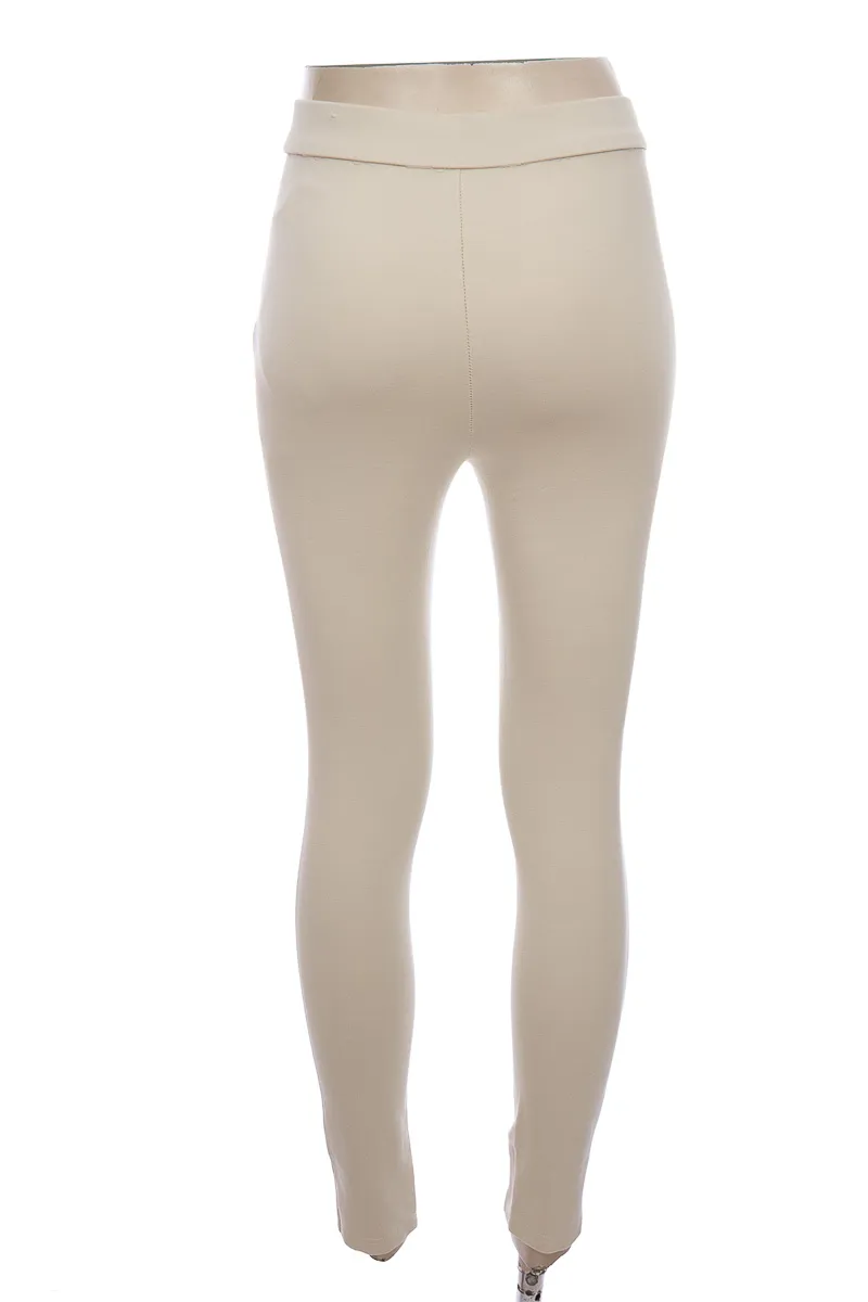 PANTALóN COLOR BEIGE  ZARA