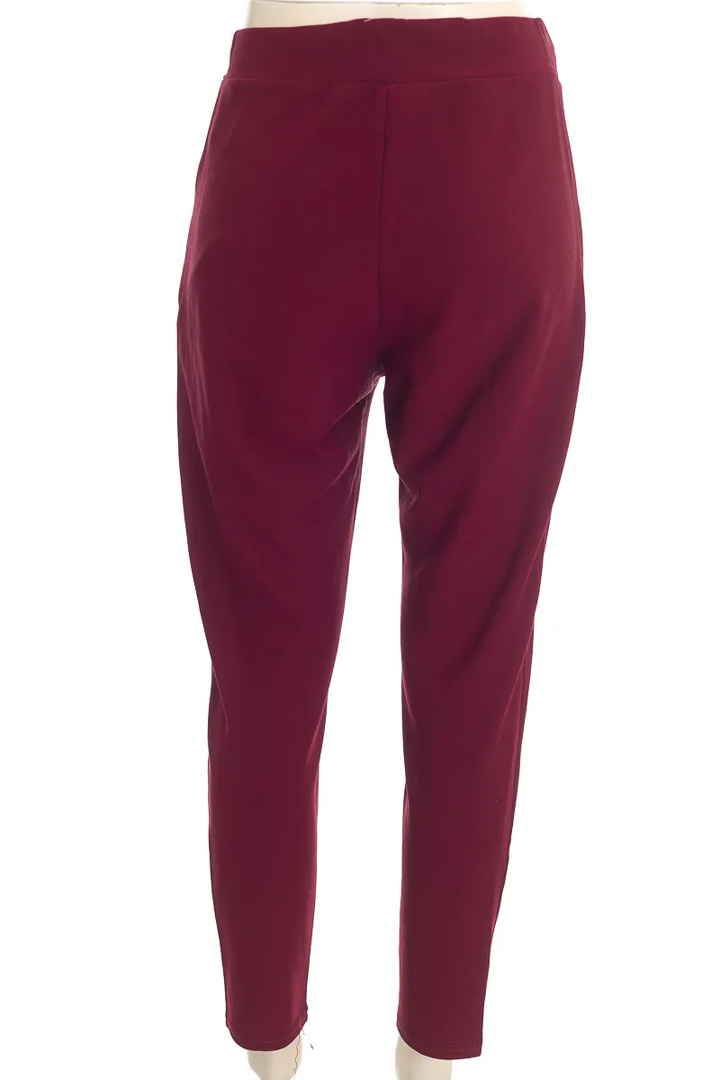 PANTALóN COLOR VINOTINTO  ANGELA