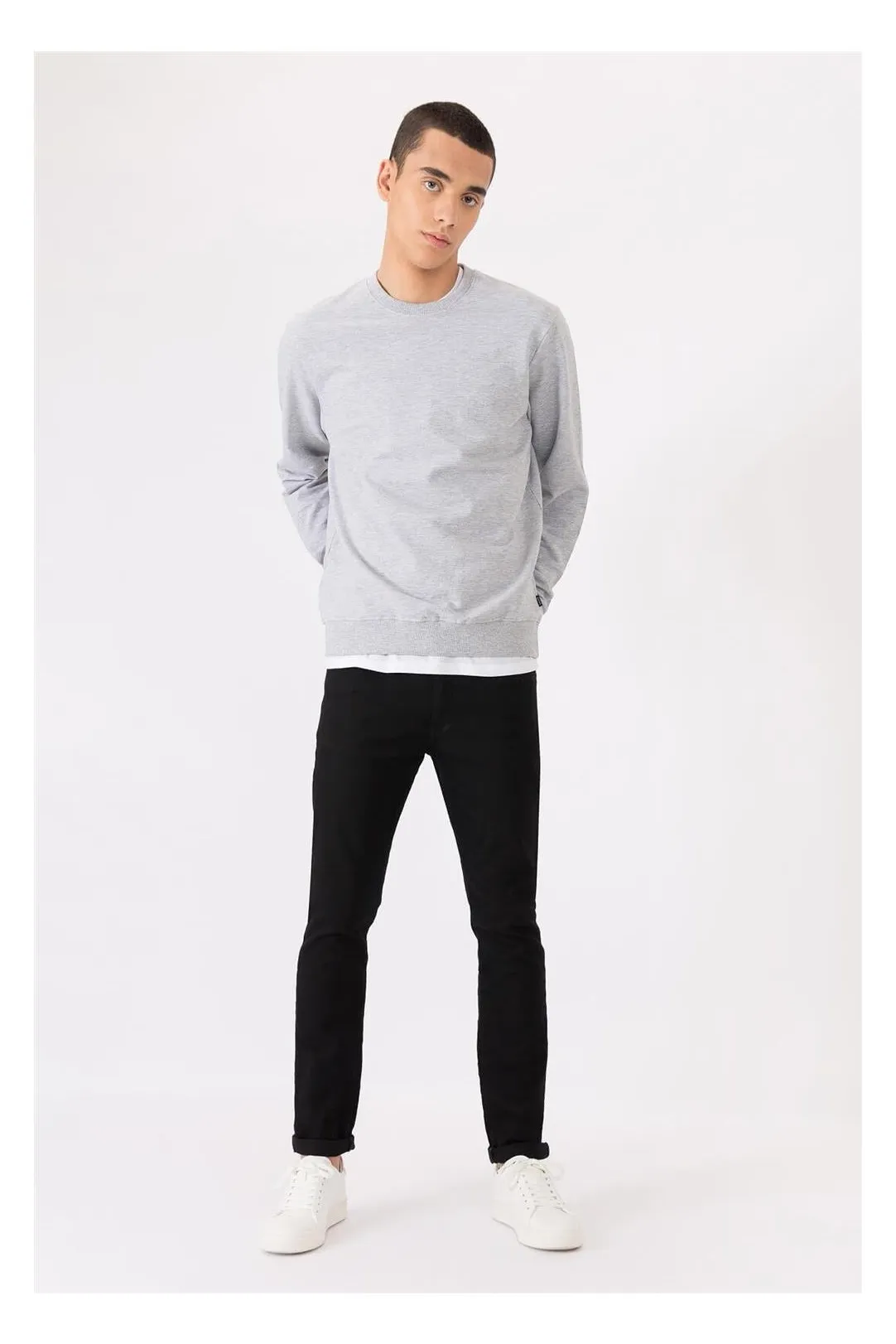 Pantalón super slim Liam negro
