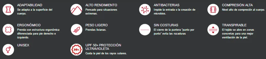 Pantorrillera Lurbel Ultra Azul