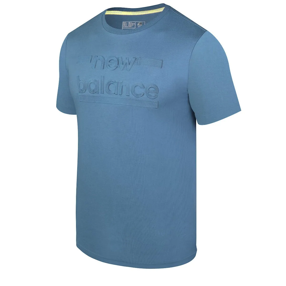 POLERA HOMBRE NEW BALANCE TSHIRT AZUL