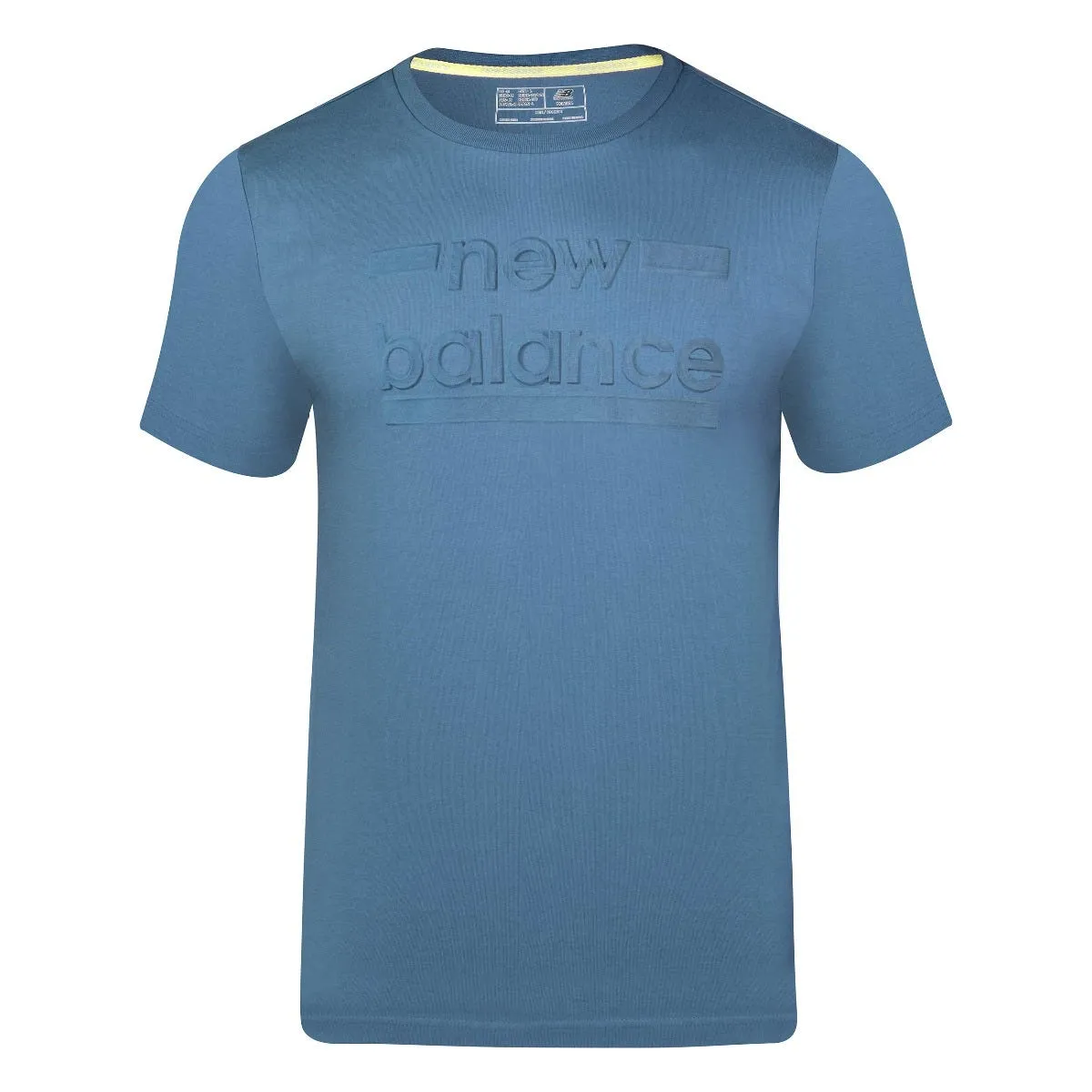 POLERA HOMBRE NEW BALANCE TSHIRT AZUL