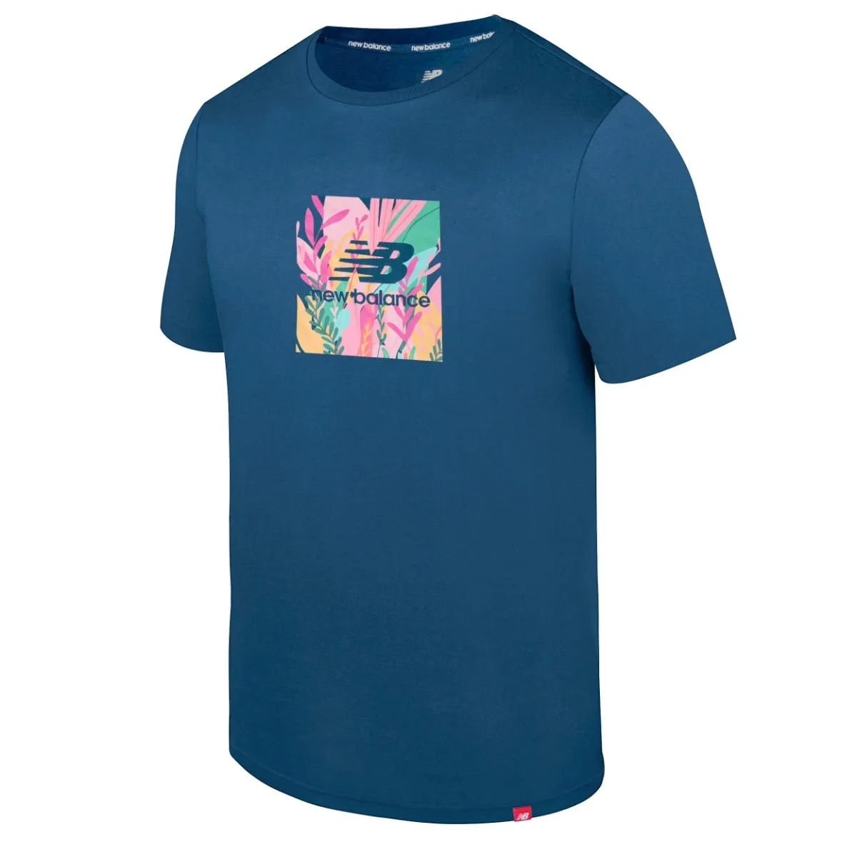 Polera Lifestyle Hombre New Balance Azul