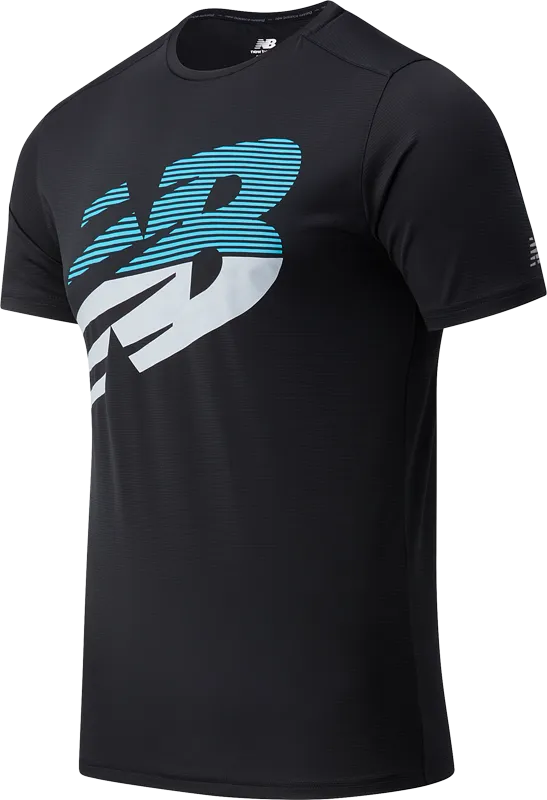 Polera Running Hombre New Balance Accelerate Negro