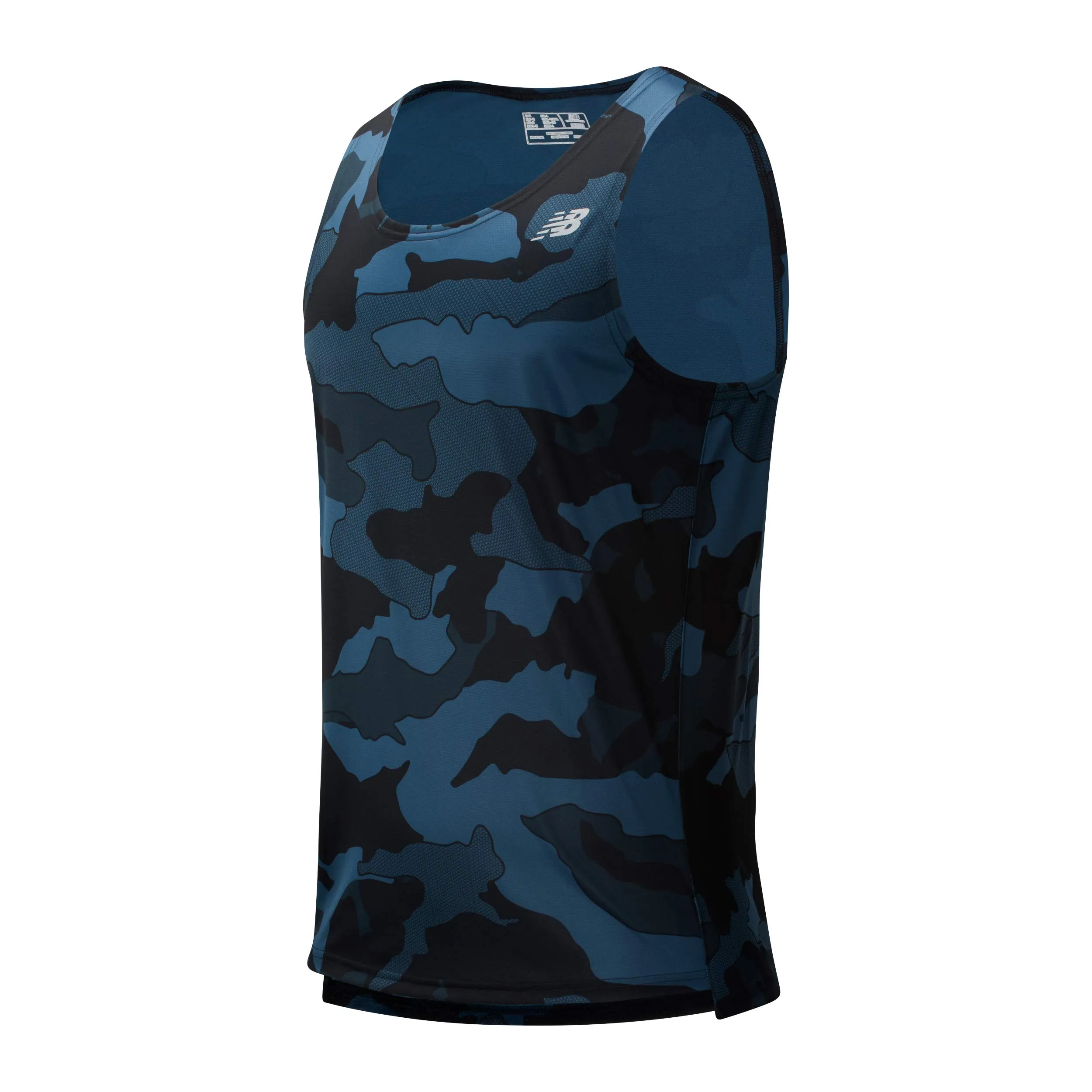 Polera Running Hombre New Balance Accelerate Singlet Multicolor