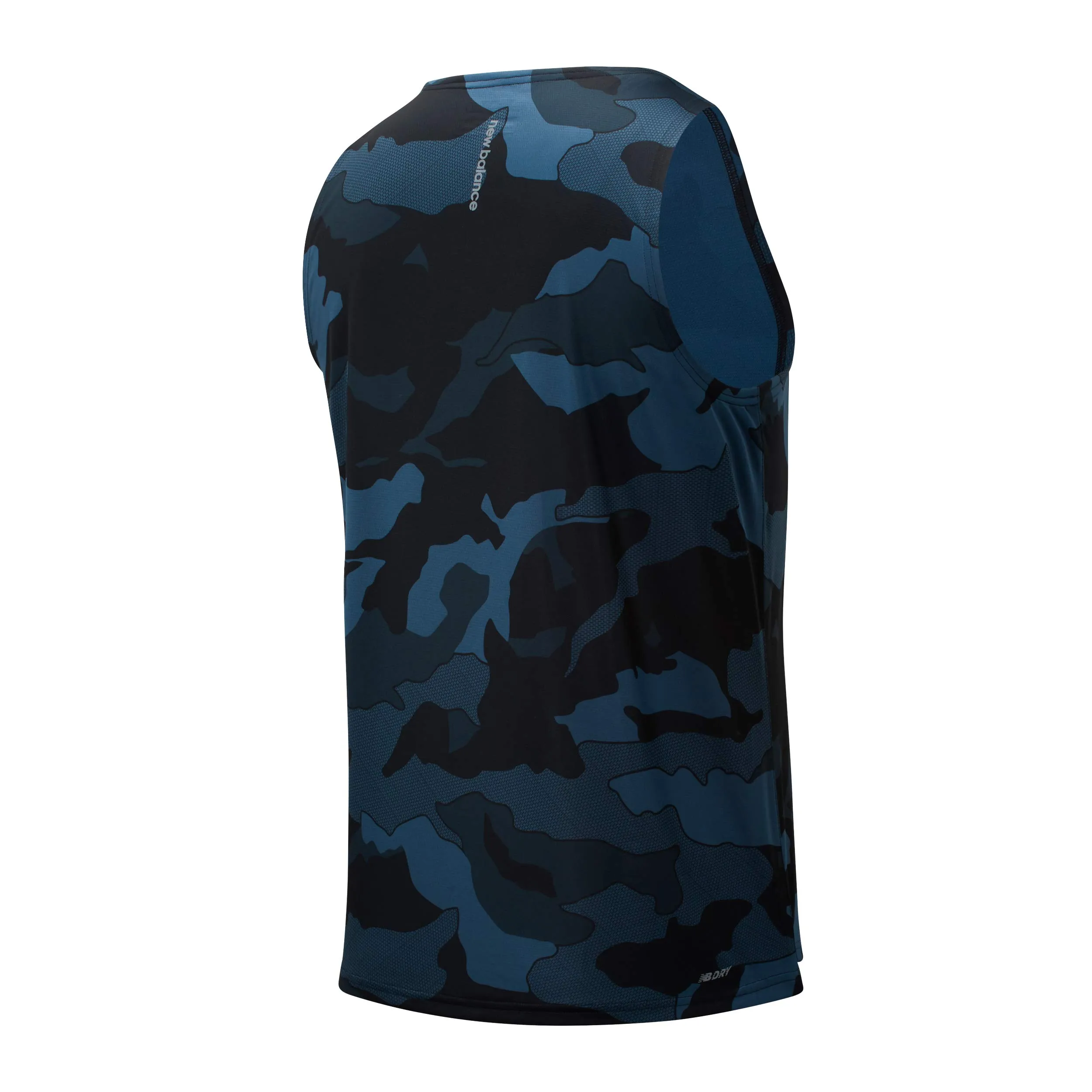 Polera Running Hombre New Balance Accelerate Singlet Multicolor