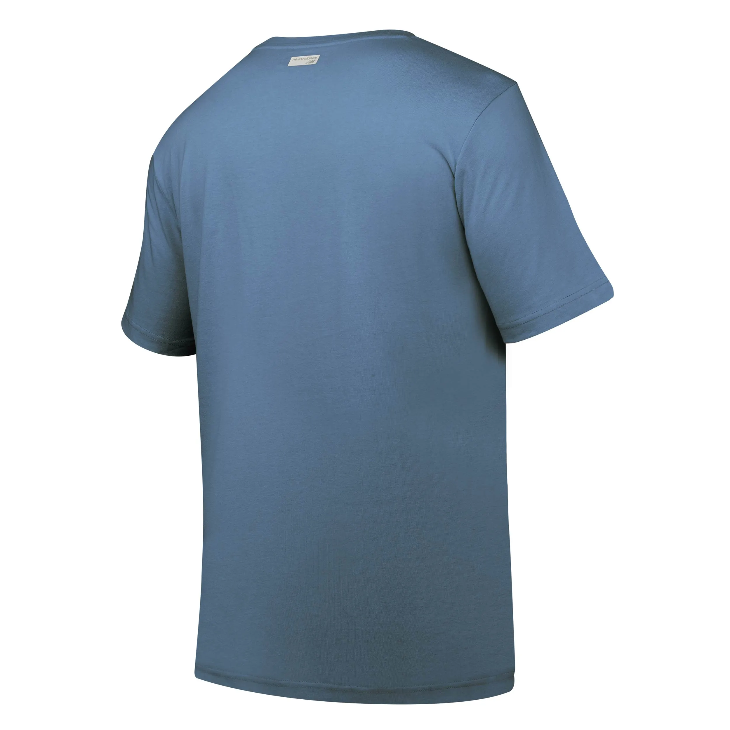 Polera Running Hombre New Balance Essentials Azul Marino