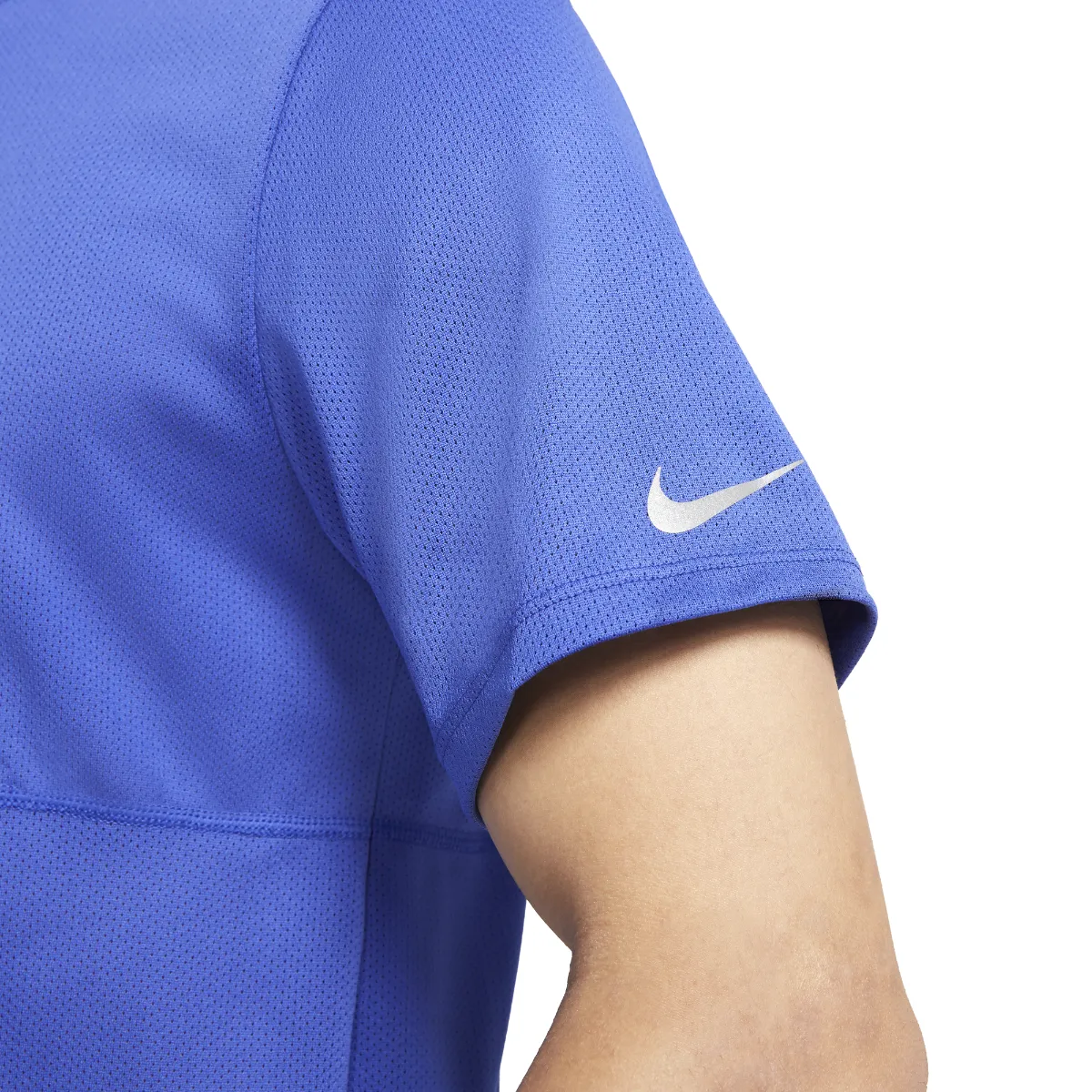 Polera Running Hombre Nike Wild Run Azul