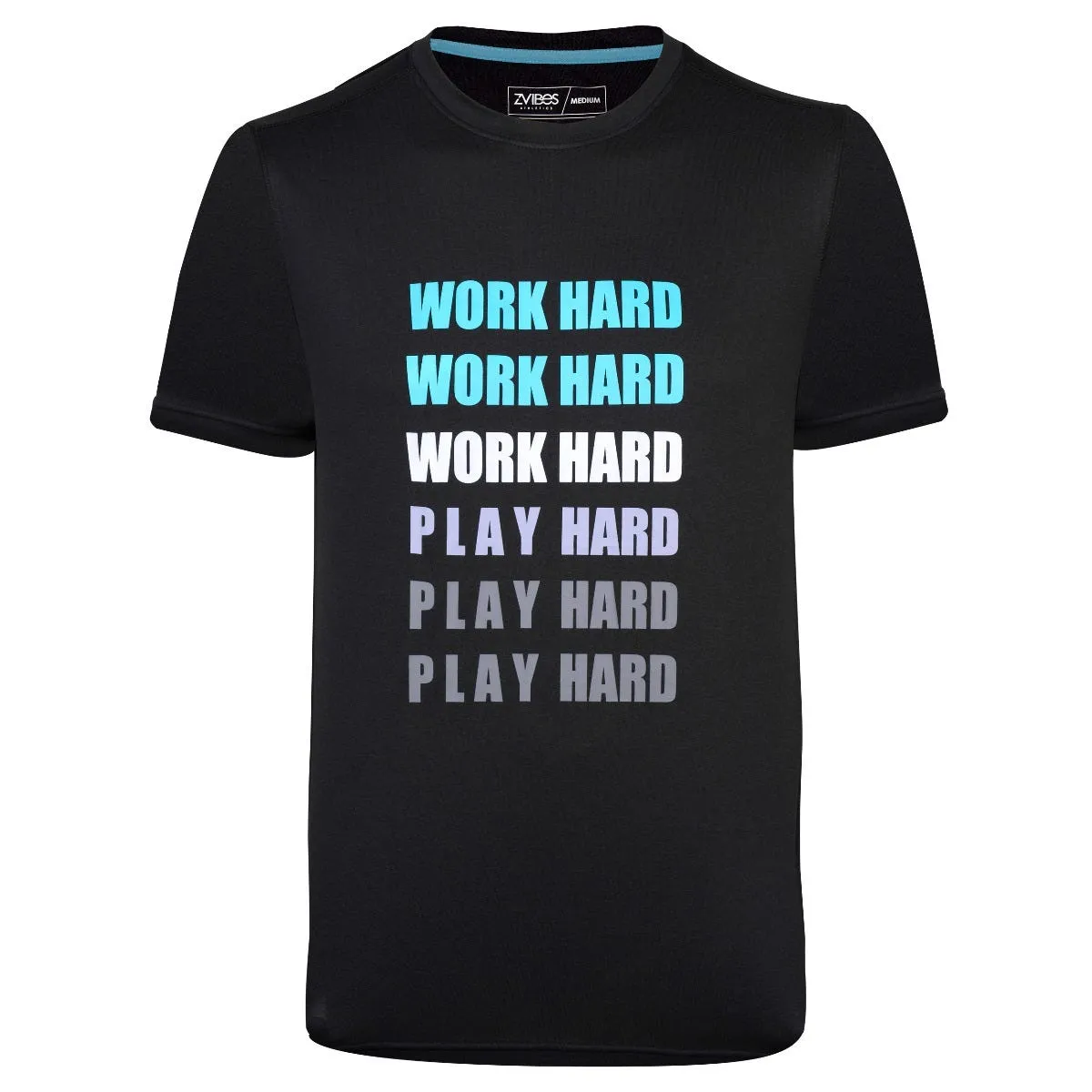 Polera Running Hombre Zvibes Negro