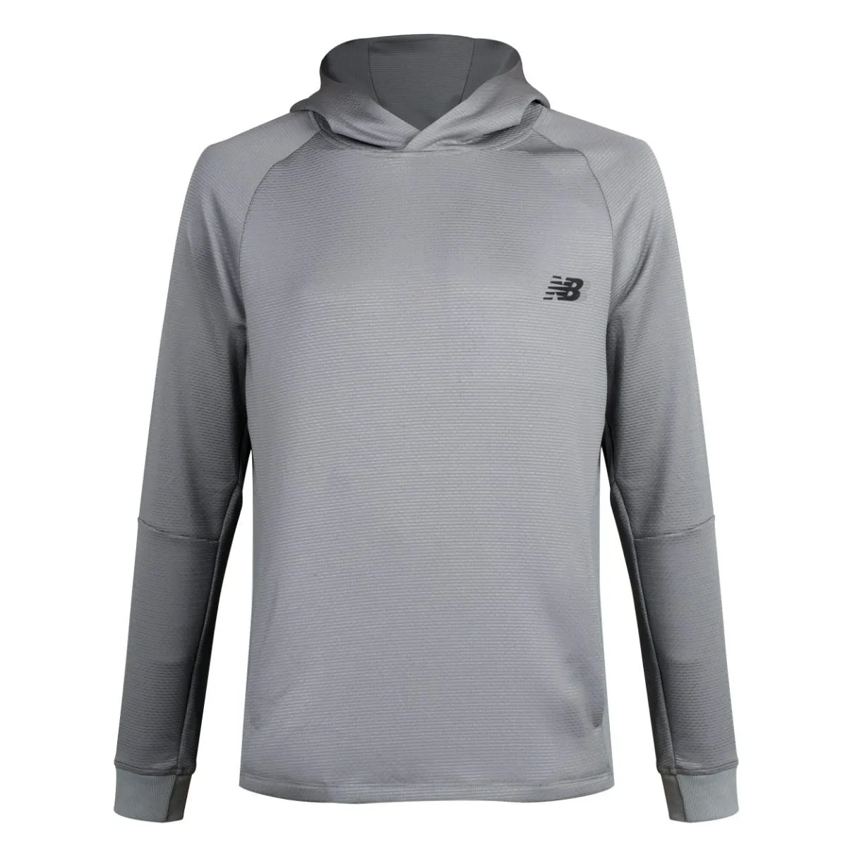 Polerón Running Hombre New Balance Gris