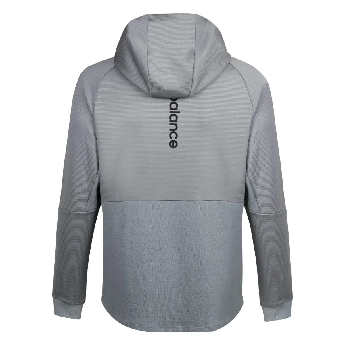 Polerón Running Hombre New Balance Gris