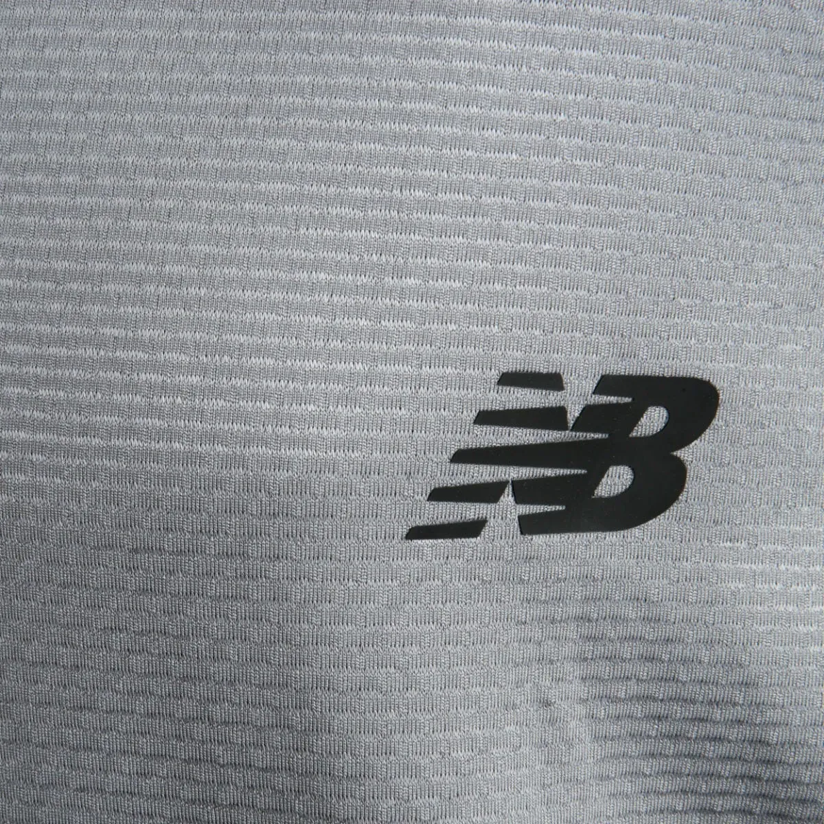 Polerón Running Hombre New Balance Gris