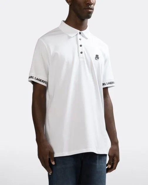 Polo Karl Lagerfeld 745018 Blanco