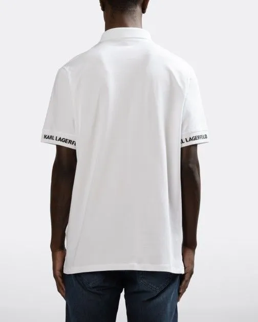 Polo Karl Lagerfeld 745018 Blanco