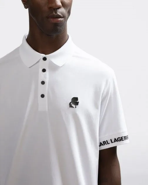 Polo Karl Lagerfeld 745018 Blanco