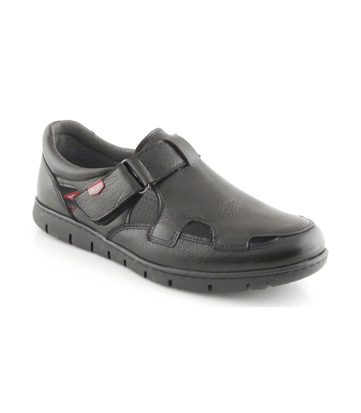 Sandalia para hombre de color negro