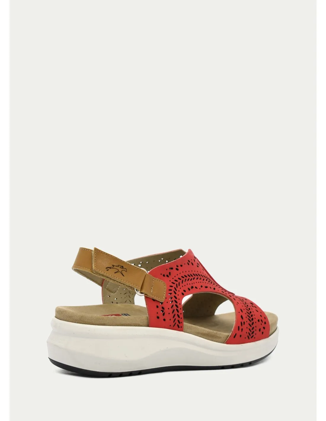 SANDALIAS FLUCHOS 1481 ROJO 