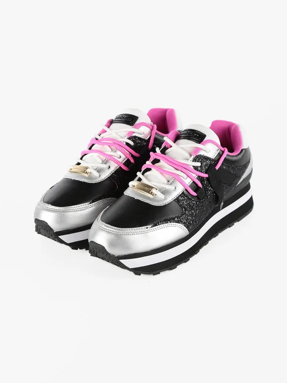 Saralòpez Deportivas con cordones y pedrería para mujer