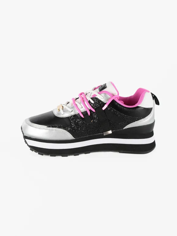 Saralòpez Deportivas con cordones y pedrería para mujer