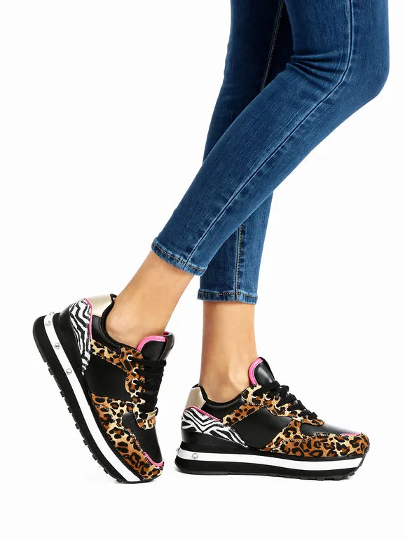 Saralòpez Deportivas de mujer con animal print