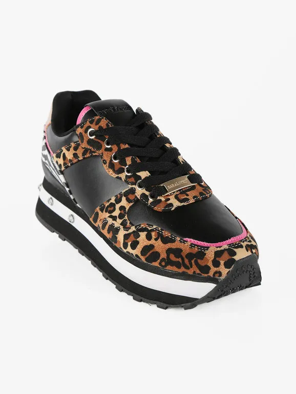Saralòpez Deportivas de mujer con animal print