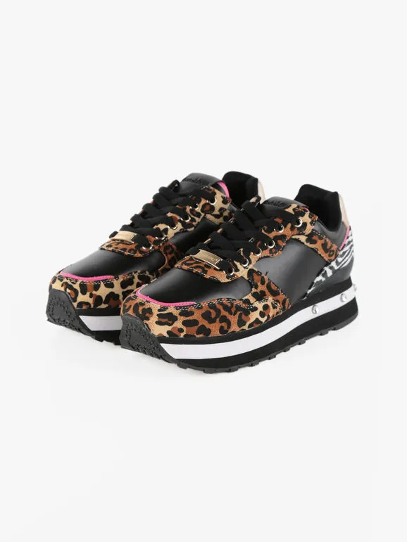 Saralòpez Deportivas de mujer con animal print