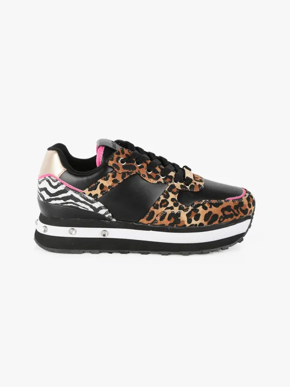 Saralòpez Deportivas de mujer con animal print