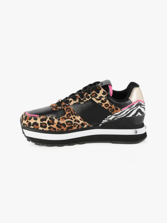 Saralòpez Deportivas de mujer con animal print