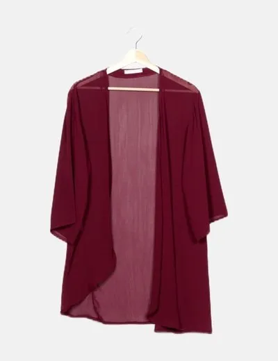 Sense Kimono fluido granate