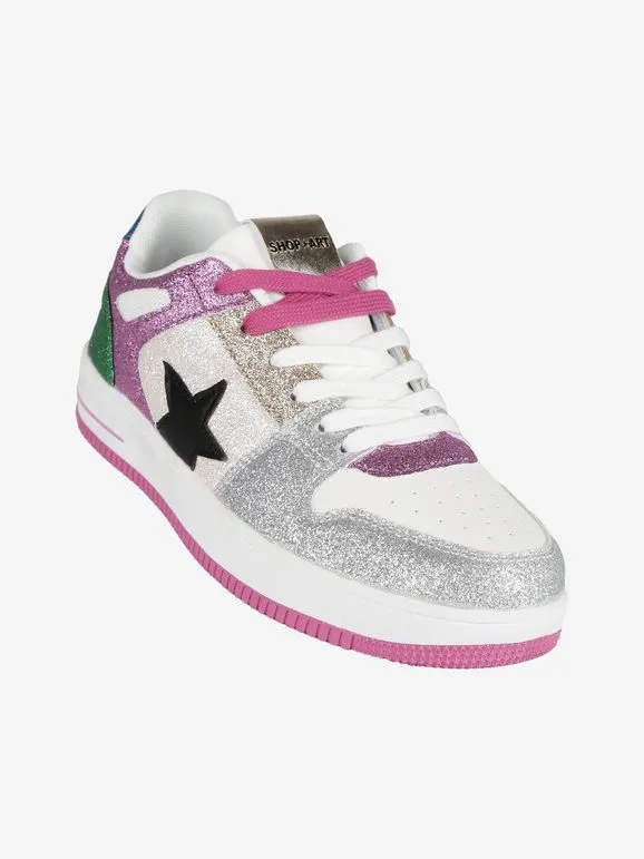 Shop Art BASKET NATASHA  Deportivas glitter mujer