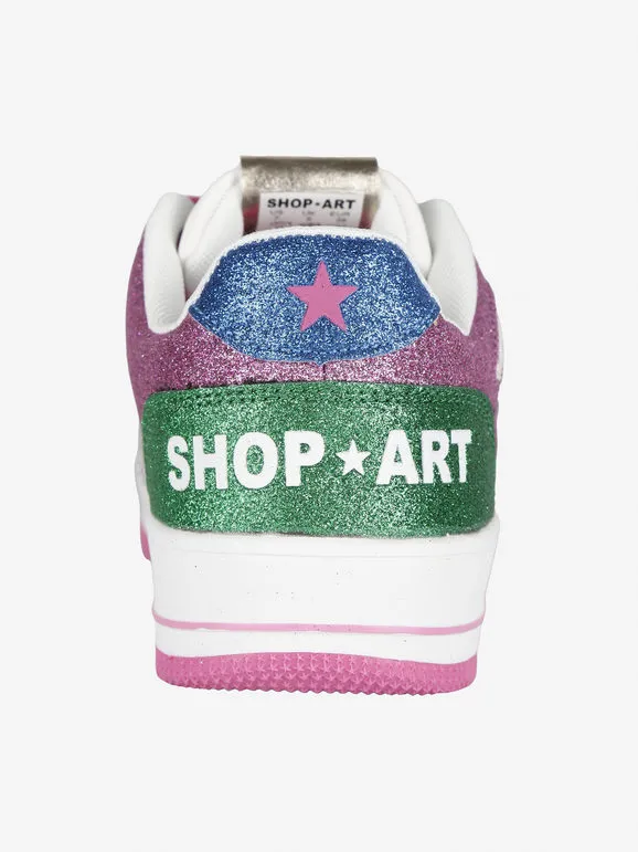 Shop Art BASKET NATASHA  Deportivas glitter mujer