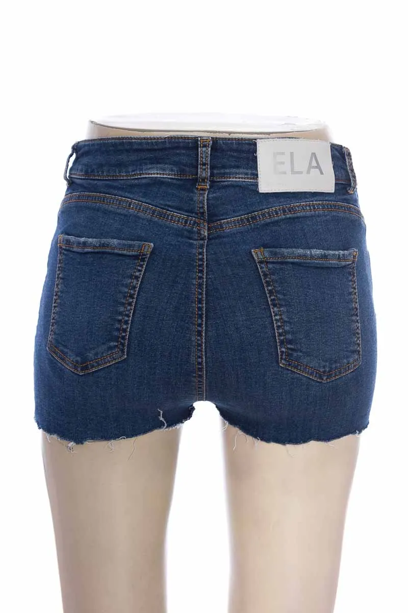 SHORT COLOR AZUL  ELA