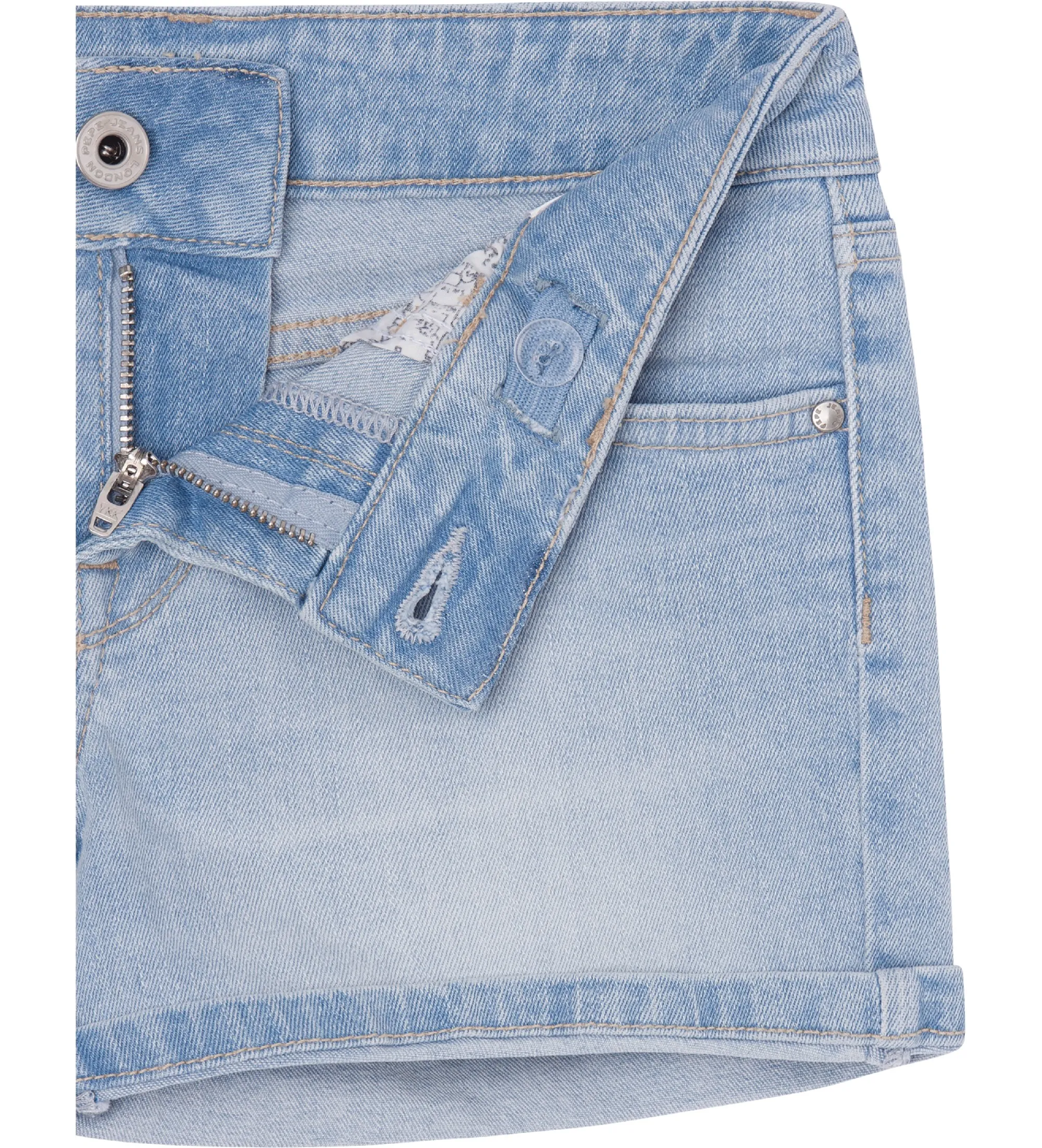 Short Slim azul