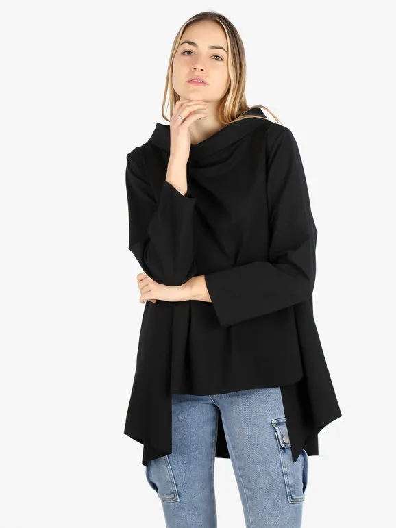 Solada Maxiblusa de mujer en mezcla de algodón