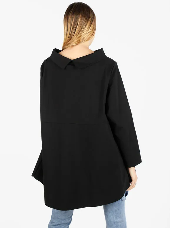 Solada Maxiblusa de mujer en mezcla de algodón