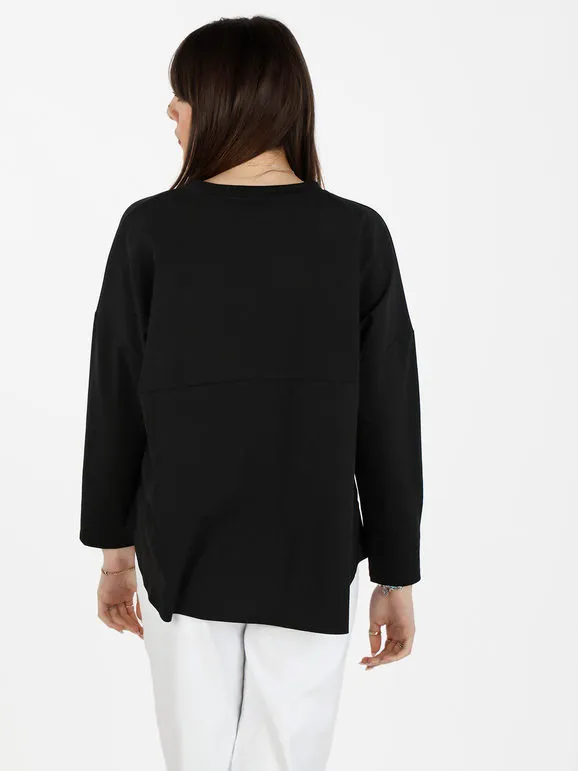 Solada Maxicamiseta oversize de mujer con bolsillo