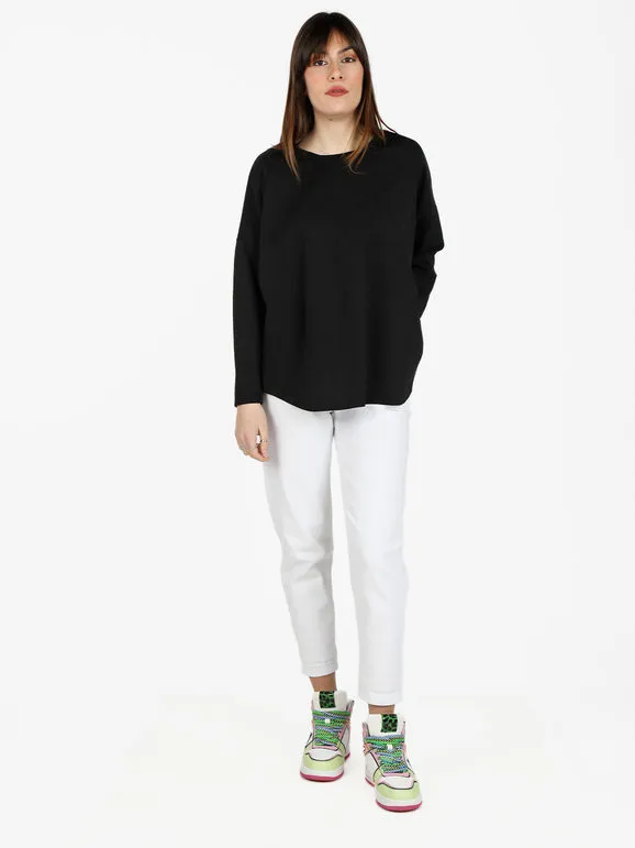 Solada Maxicamiseta oversize de mujer con bolsillo