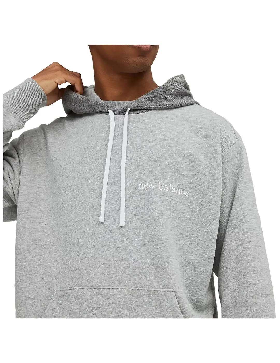 Sudadera Hombre New Balance Ess Bal Gris