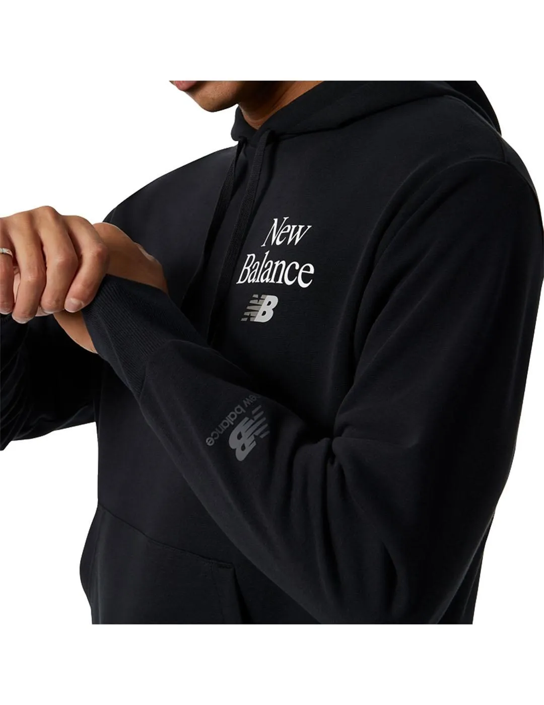 Sudadera Hombre New Balance Ess Celb Negra