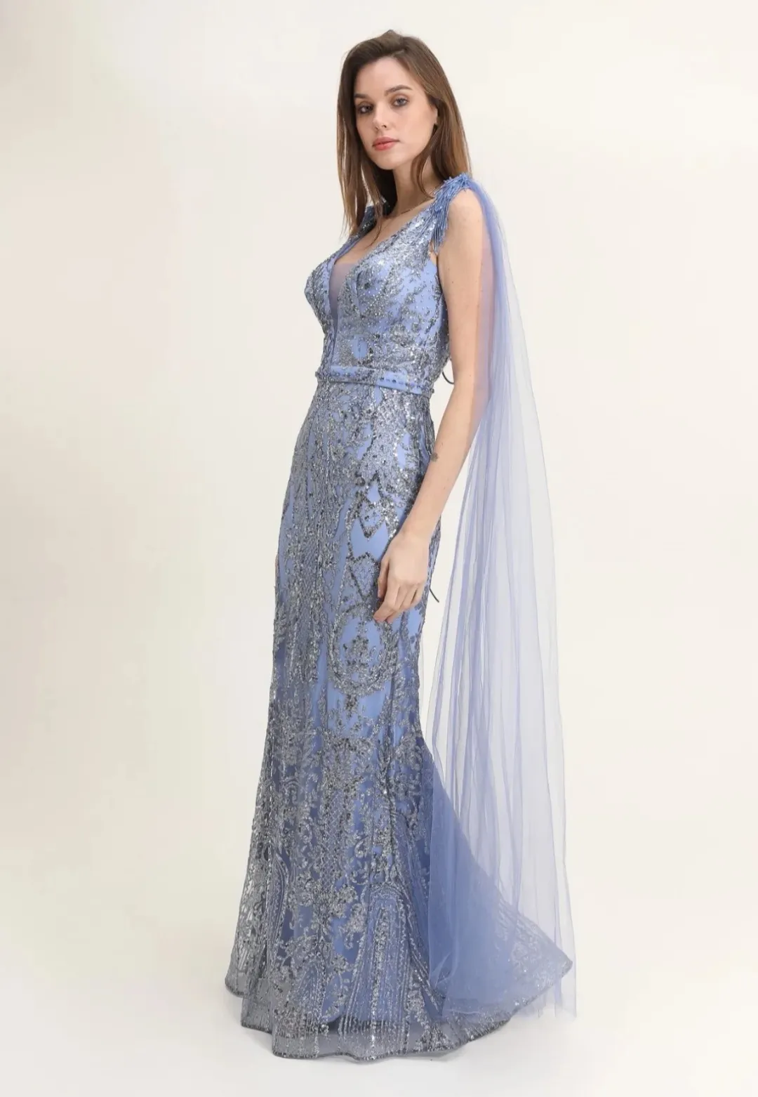 Vestido linea sirena