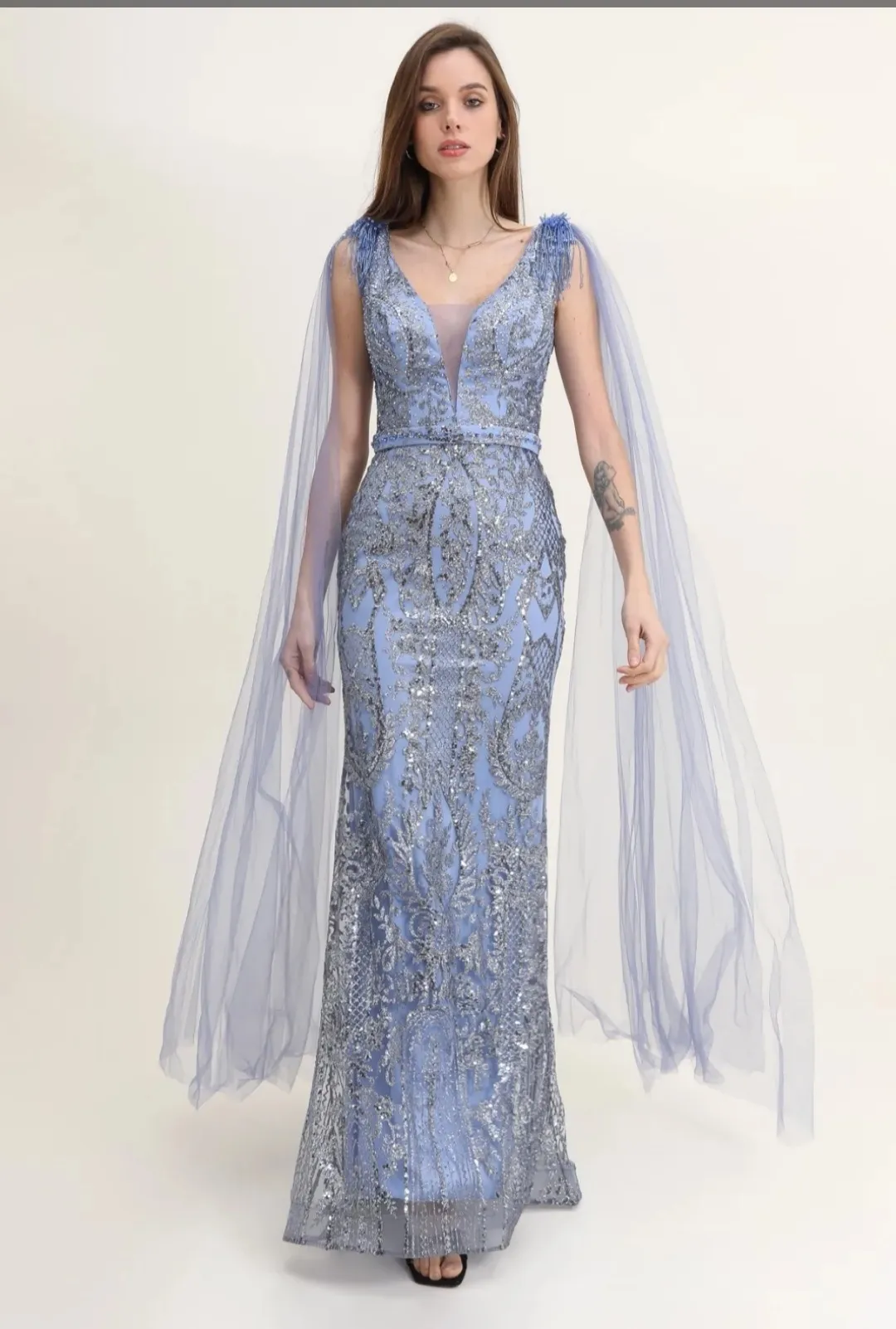 Vestido linea sirena